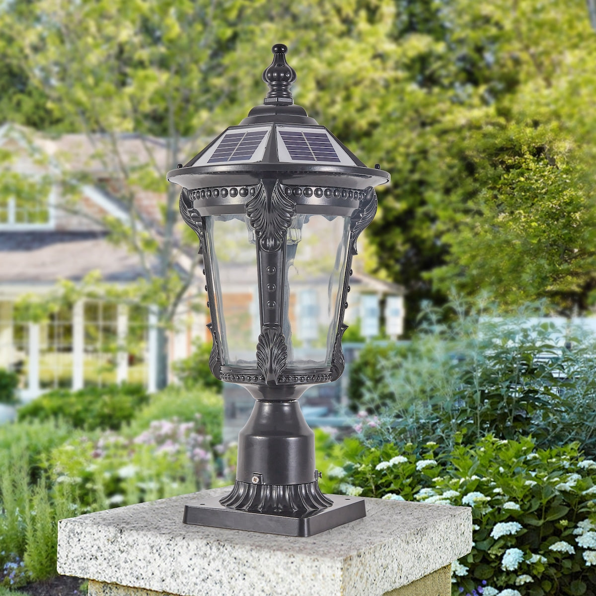 Retro Solar Lights With Dimmable LED