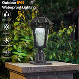 Retro Solar Lights With Dimmable LED