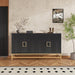 Retro-Style Modern Sideboard with 2 Doors and Adjustable Shelves