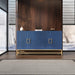 Retro-Style Modern Sideboard with 2 Doors and Adjustable Shelves