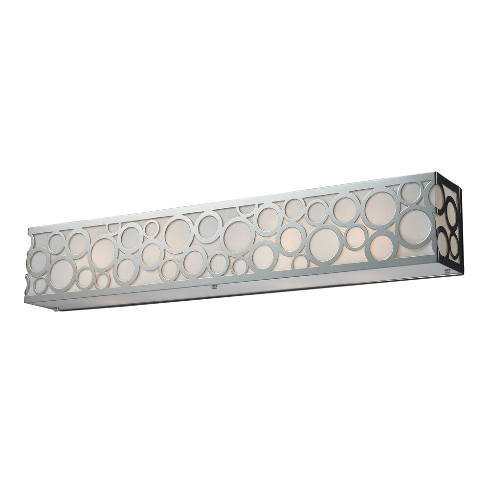 Polished Nickel Retrovia Collection 4-Light Vanity