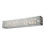 Polished Nickel Retrovia Collection 4-Light Vanity