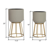 Reverie Modern Planters (Set of 2)