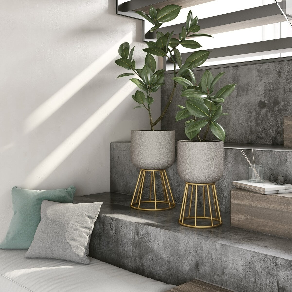Reverie Modern Planters (Set of 2)