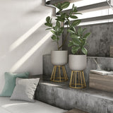 Reverie Modern Planters (Set of 2)