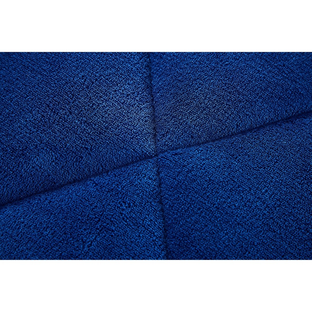 Reversible 3 piece Fleece/Sherpa Down Alternative Comforter set - King - Navy