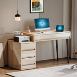 Reversible Computer Desk with 5 Drawers