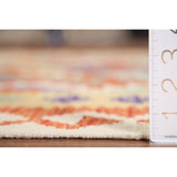 Reversible Kilim Rug Flatweave Multicolor Wool Carpet - 5'9"x7'11"