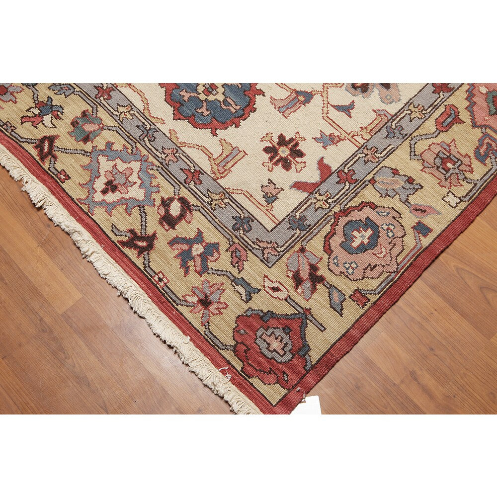 Reversible Nourison Nourmak Soumak Oriental Area Rug - Beige/Blue - 6' x 9'