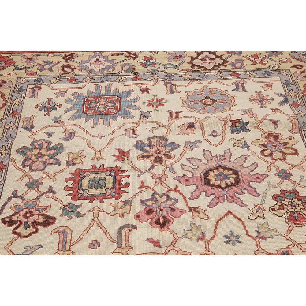 Reversible Nourison Nourmak Soumak Oriental Area Rug - Beige/Blue - 6' x 9'