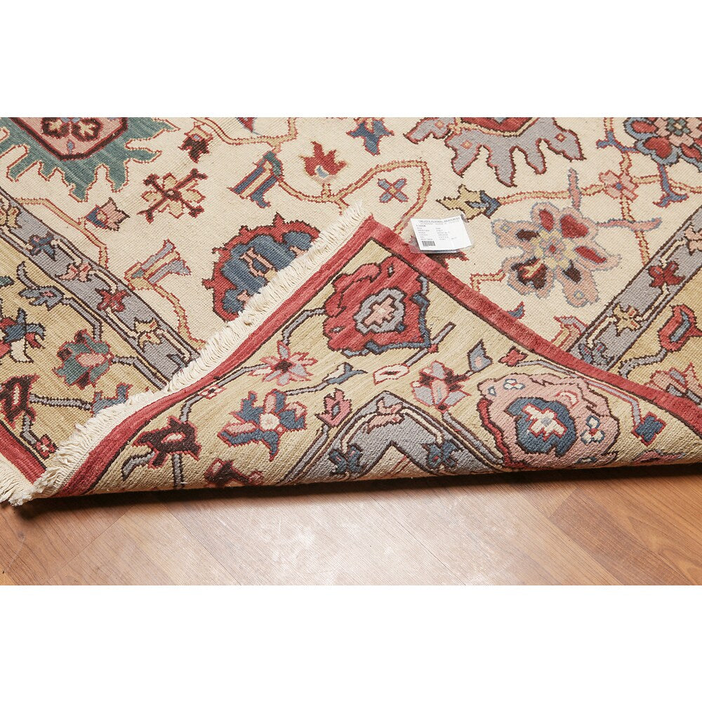 Reversible Nourison Nourmak Soumak Oriental Area Rug - Beige/Blue - 6' x 9'