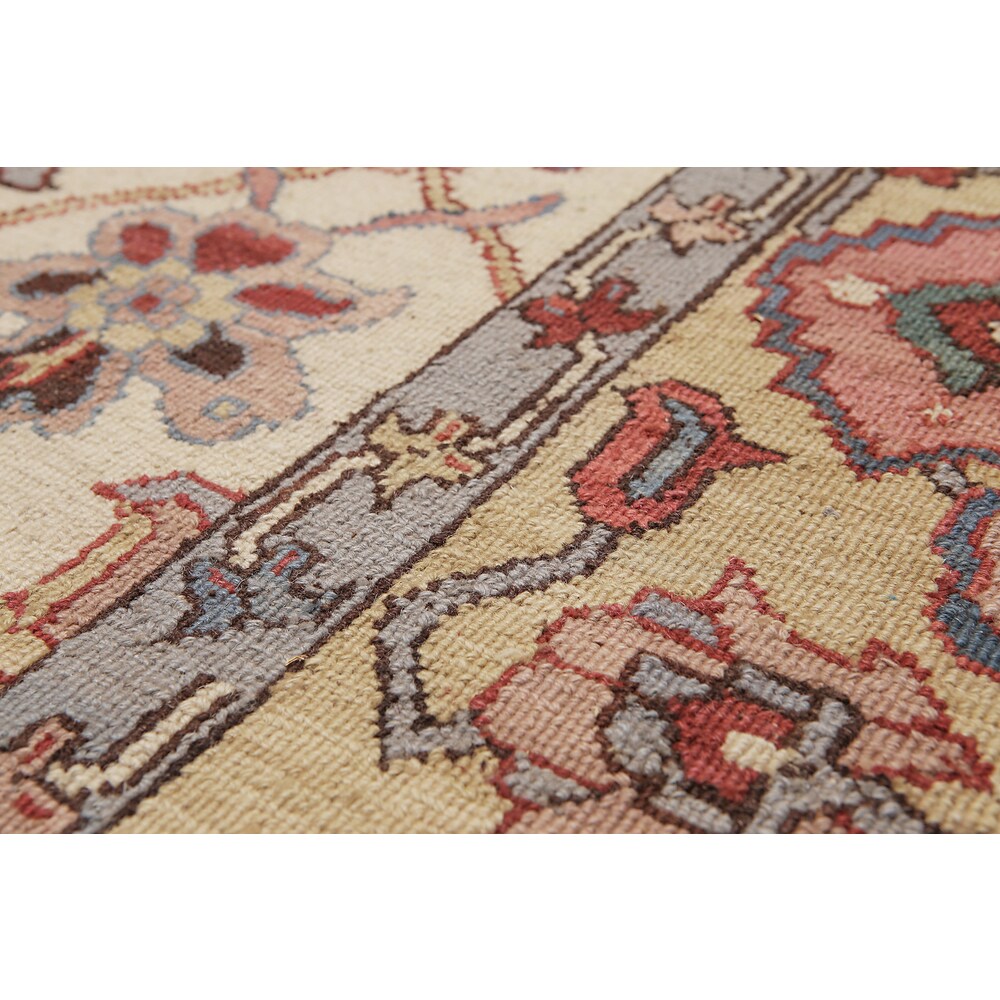 Reversible Nourison Nourmak Soumak Oriental Area Rug - Beige/Blue - 6' x 9'