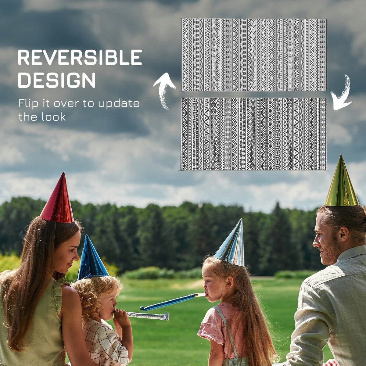 Reversible Outdoor Rug