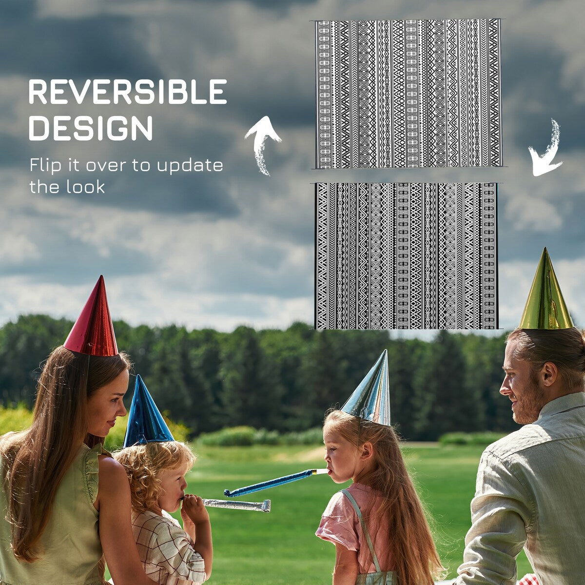 Reversible Outdoor Rug