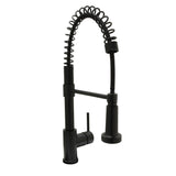 Rexford Professional Kitchen Faucet in a Matte Black Finish - 19.5" Tall