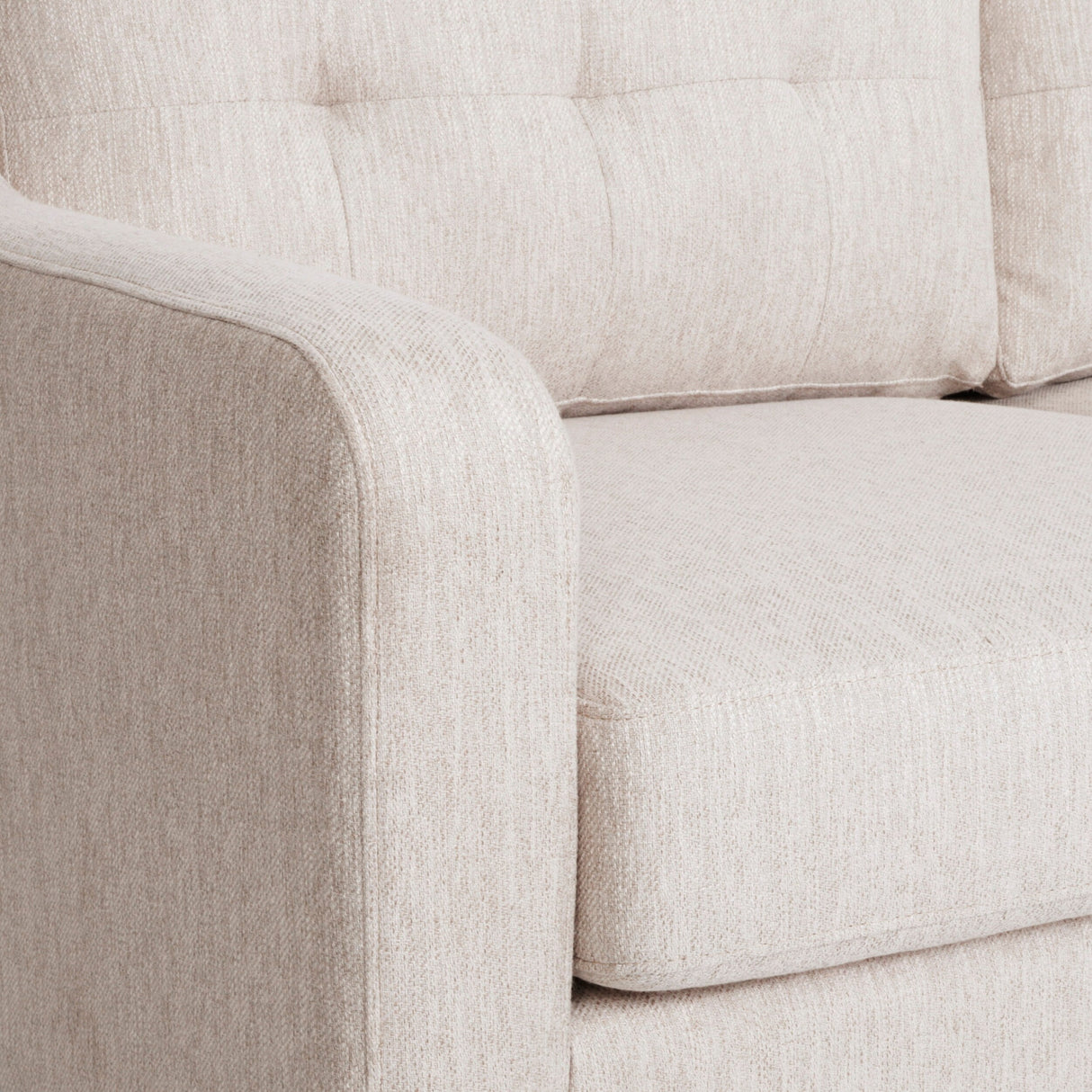 Reynard Tufted Fabric Sofa by Christopher Knight Home