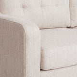 Reynard Tufted Fabric Sofa by Christopher Knight Home