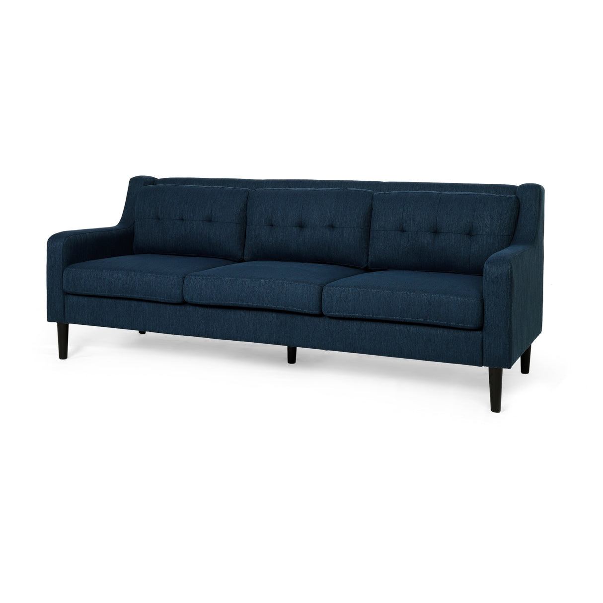 Reynard Tufted Fabric Sofa by Christopher Knight Home