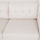 Reynard Tufted Fabric Sofa by Christopher Knight Home
