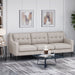 Reynard Tufted Fabric Sofa by Christopher Knight Home