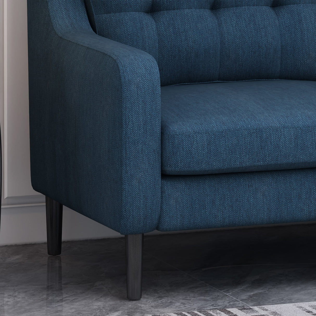 Reynard Tufted Fabric Sofa by Christopher Knight Home
