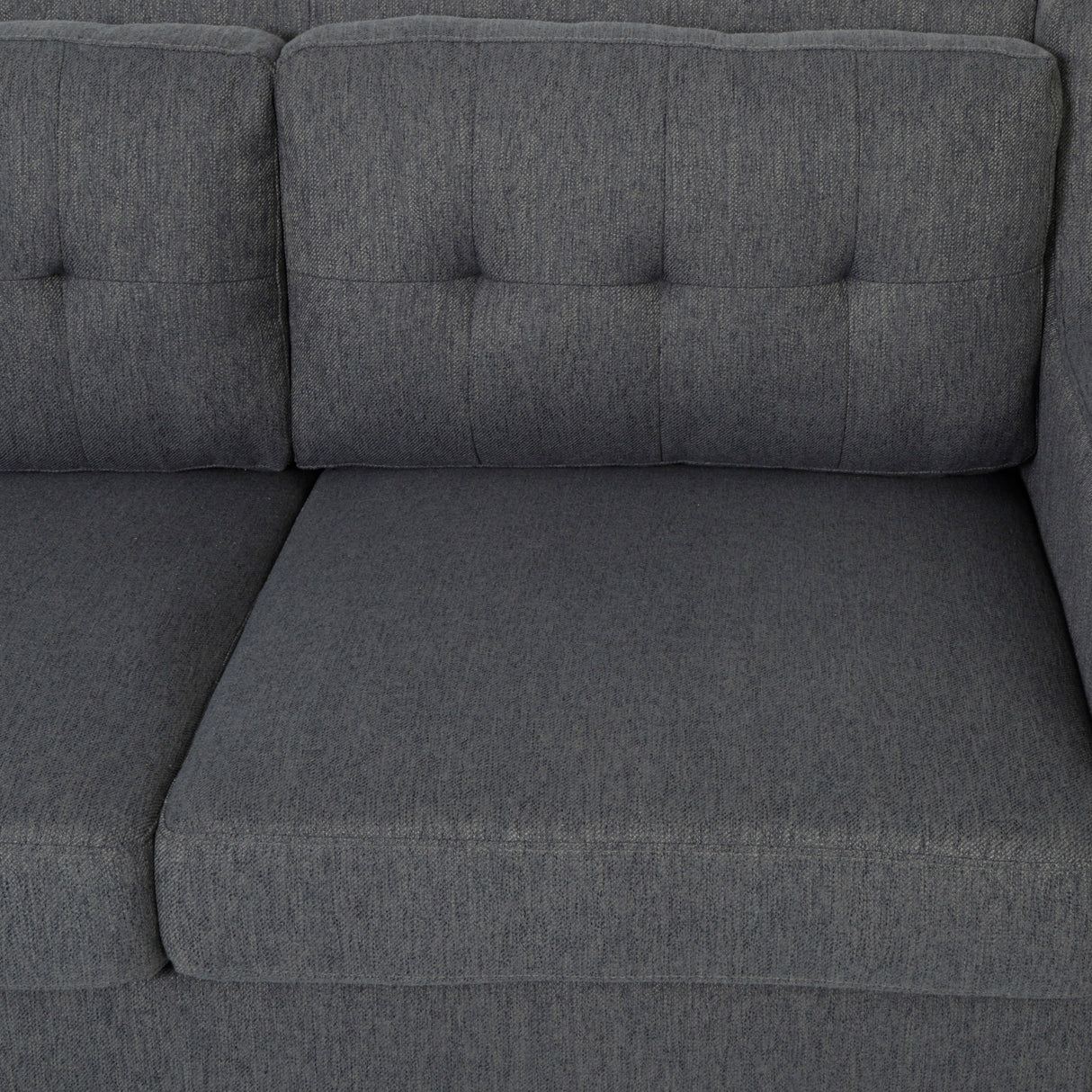 Reynard Tufted Fabric Sofa by Christopher Knight Home