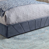 Rhiv Art Deco Upholstered 4-drawer Storage Bed by Furniture of America