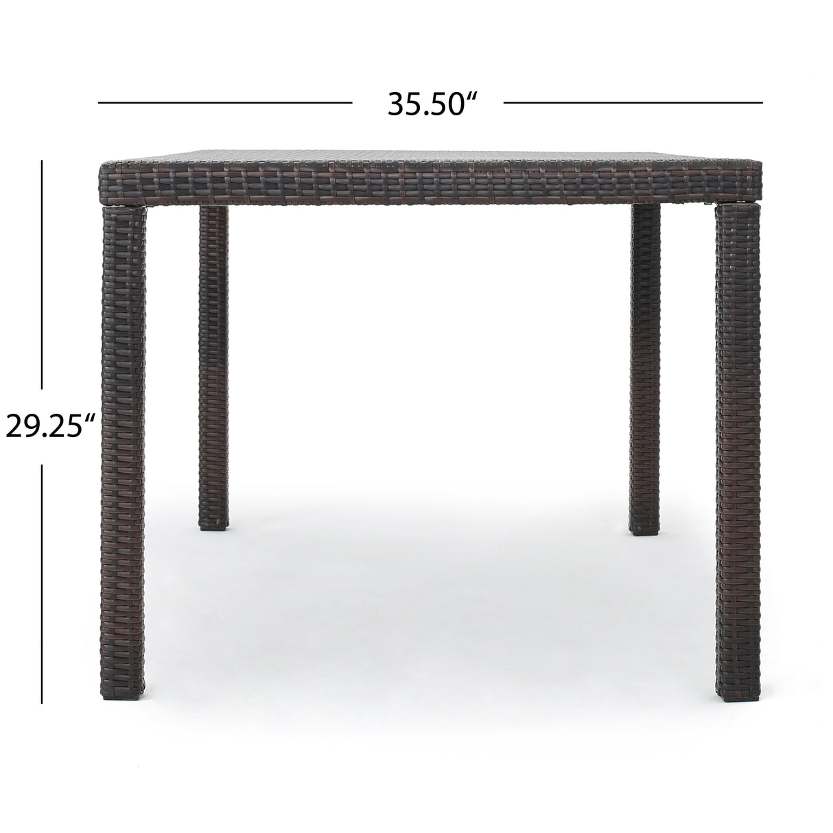 Rhode Island Wicker Outdoor 7-piece Wicker Dining Set by Christopher Knight Home