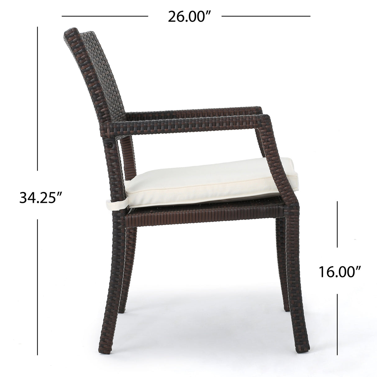 Rhode Island Wicker Outdoor 7-piece Wicker Dining Set by Christopher Knight Home