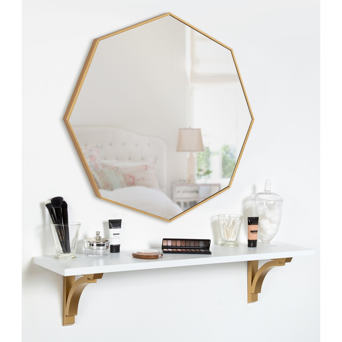 Rhodes Modern Octagonal Wall Mirror