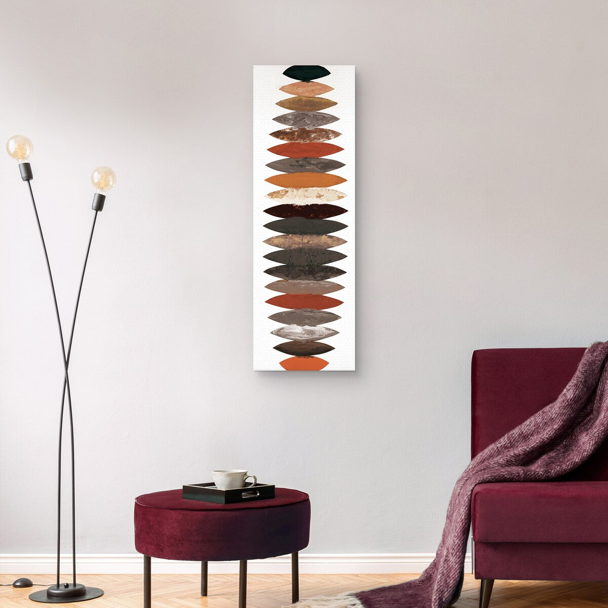 Rhythmic Balance Canvas Art Print