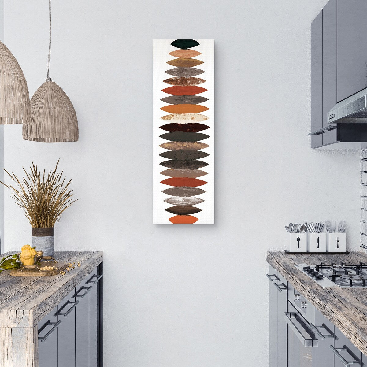 Rhythmic Balance Canvas Art Print
