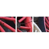 Richard Cummins Premium Thick-Wrap Canvas entitled Wheels, Butte, Montana, USA