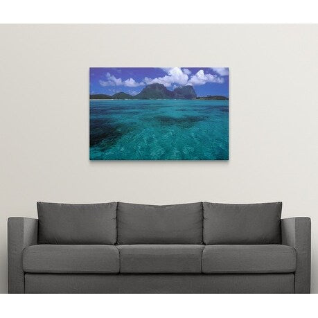 Richard I'Anson Premium Thick-Wrap Canvas entitled Tropical Water, Lord Howe Island, Australia