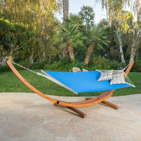 Richardson Outdoor Modern Hammock by Christopher Knight Home - 400 lb limit