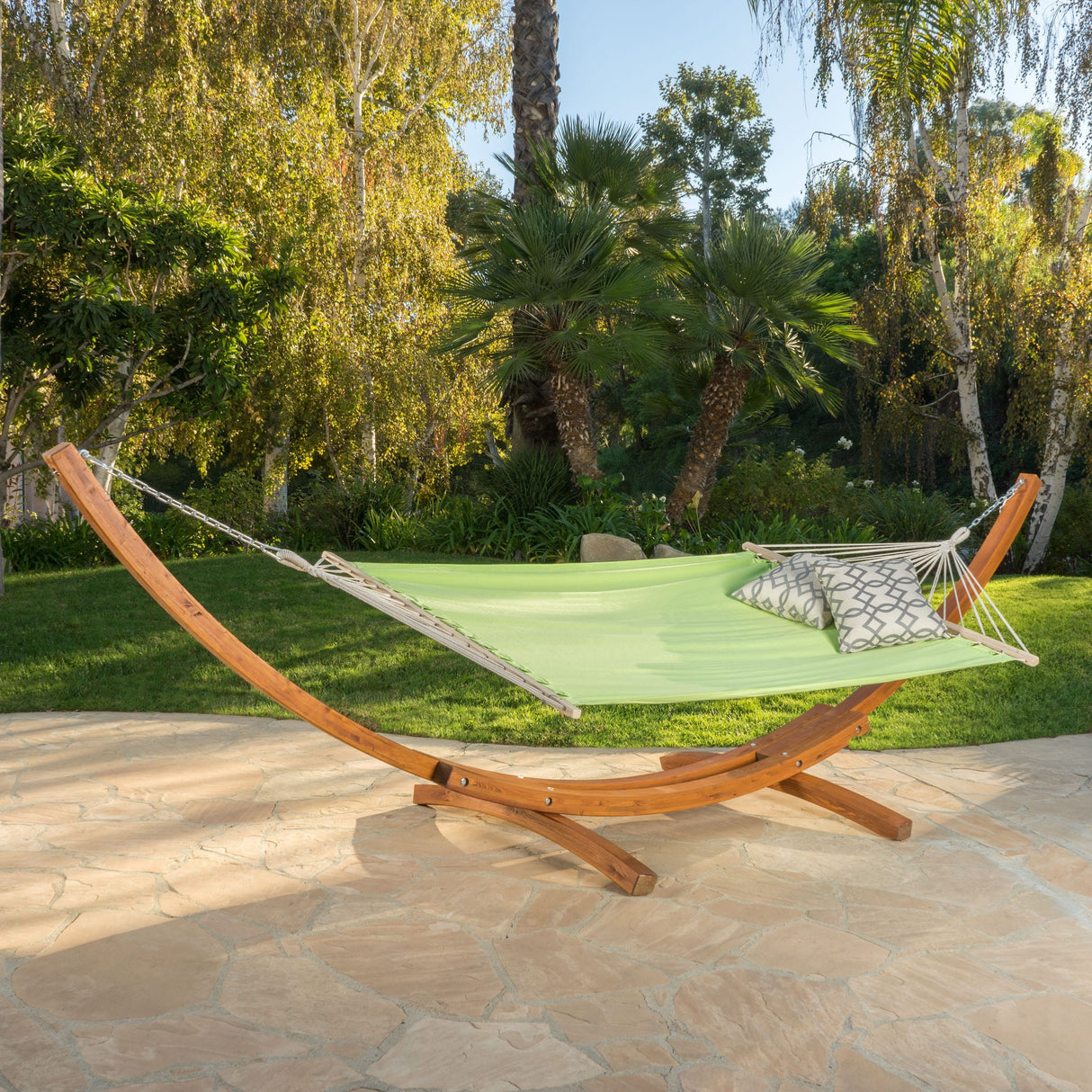 Richardson Outdoor Modern Hammock by Christopher Knight Home - 400 lb limit