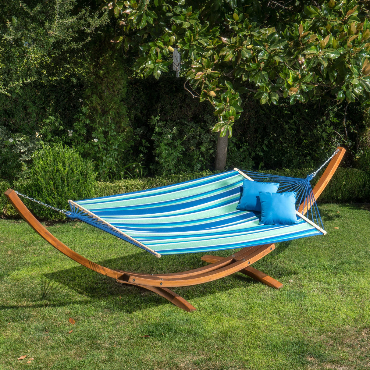 Richardson Outdoor Modern Hammock by Christopher Knight Home - 400 lb limit