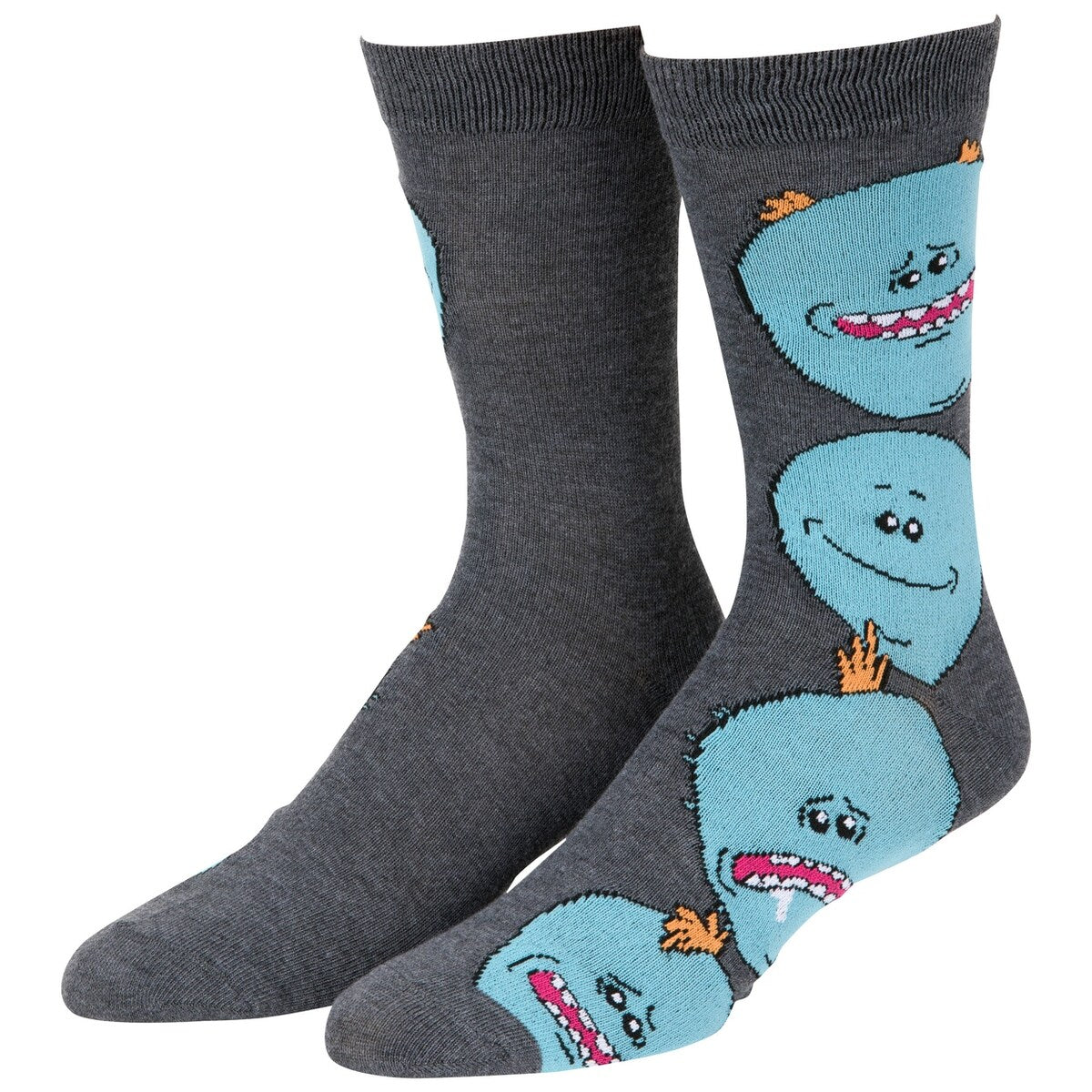 Rick And Morty Characters 6Pack Crew Socks