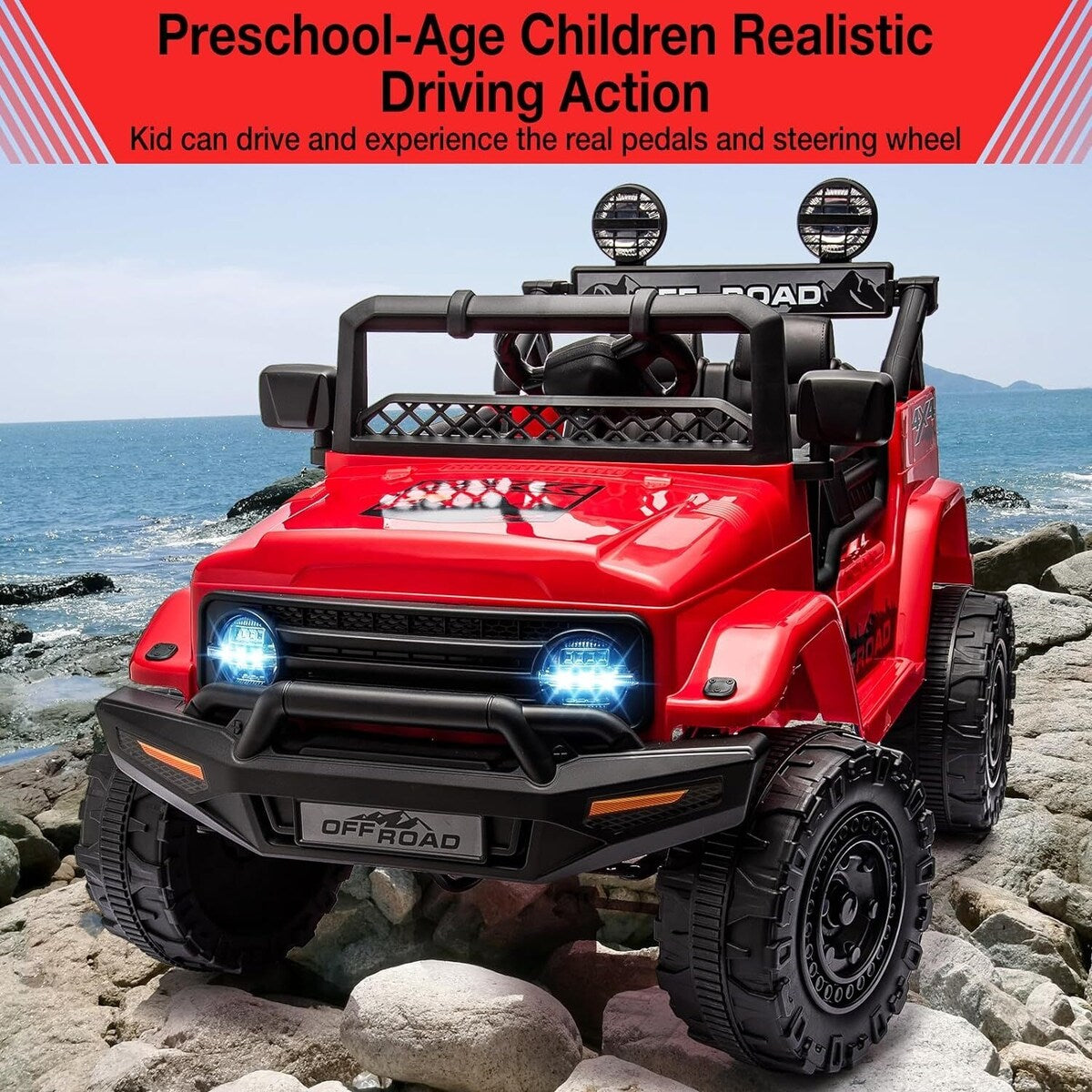 Ride-On Truck Car for Kids