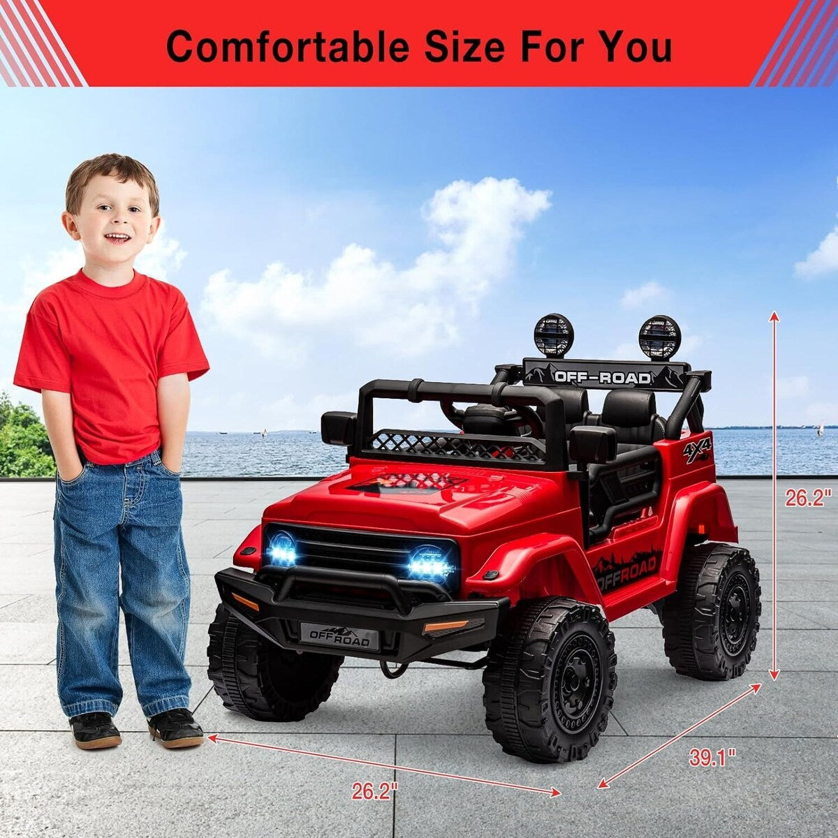 Ride-On Truck Car for Kids