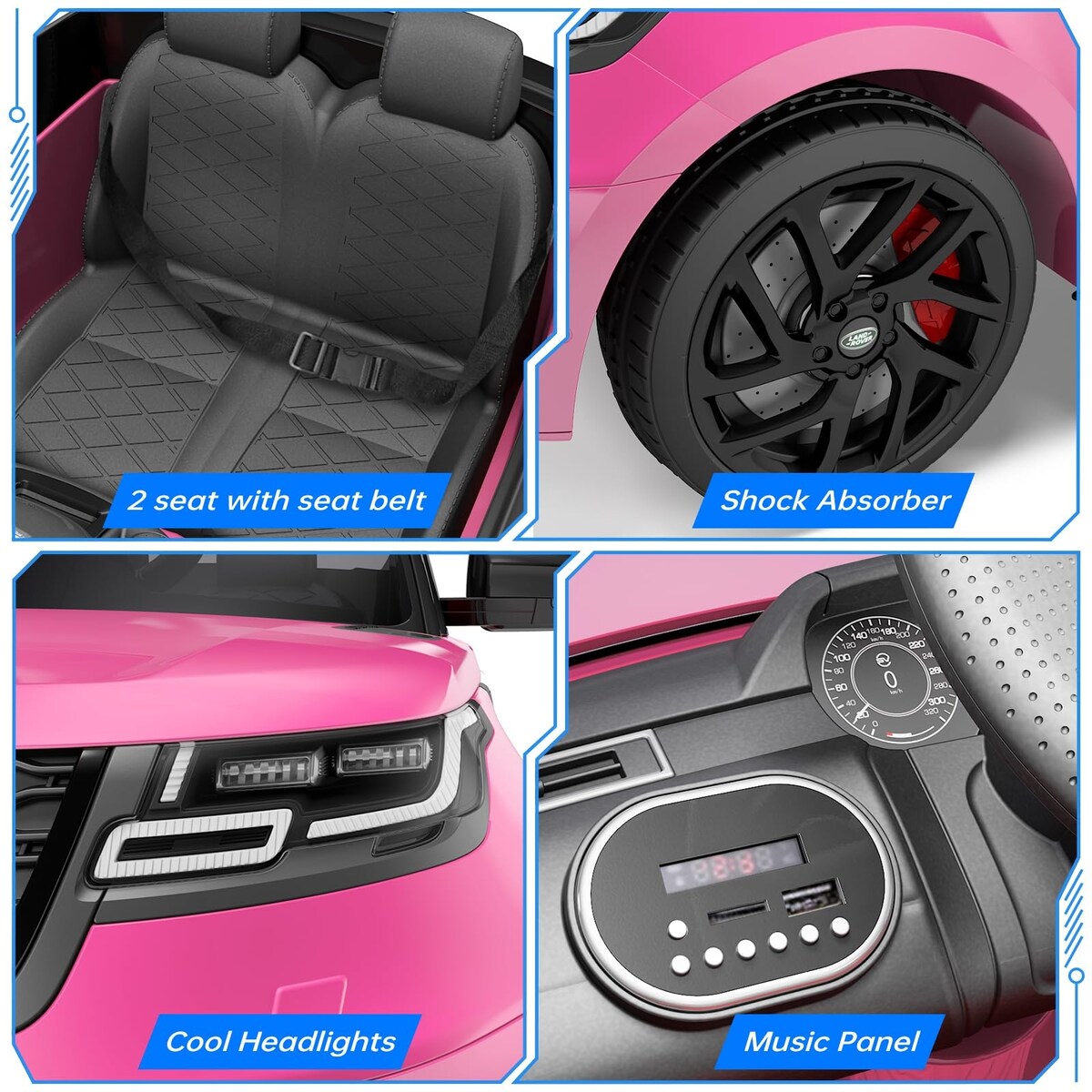 Ride on Cars for Kid 4-8