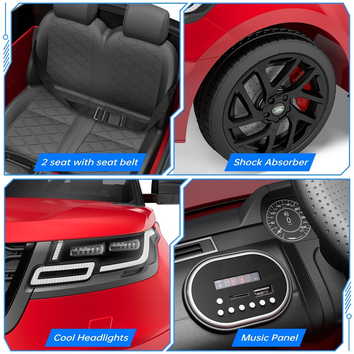 Ride on Cars for Kid 4-8