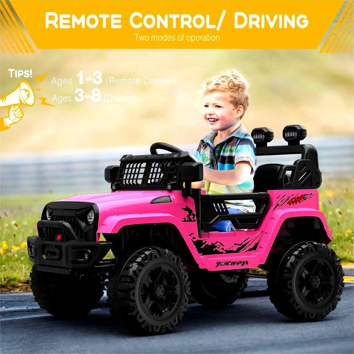 Electric Ride on Car with Remote Control