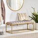 Riebe Handmade Channel Stitch Ottoman Bench by Christopher Knight Home