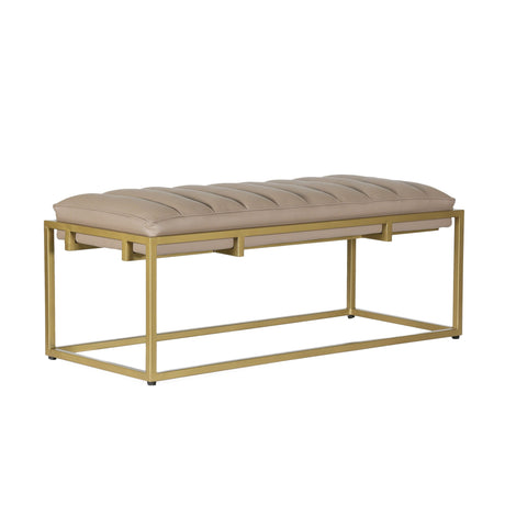 Riebe Handmade Channel Stitch Ottoman Bench by Christopher Knight Home