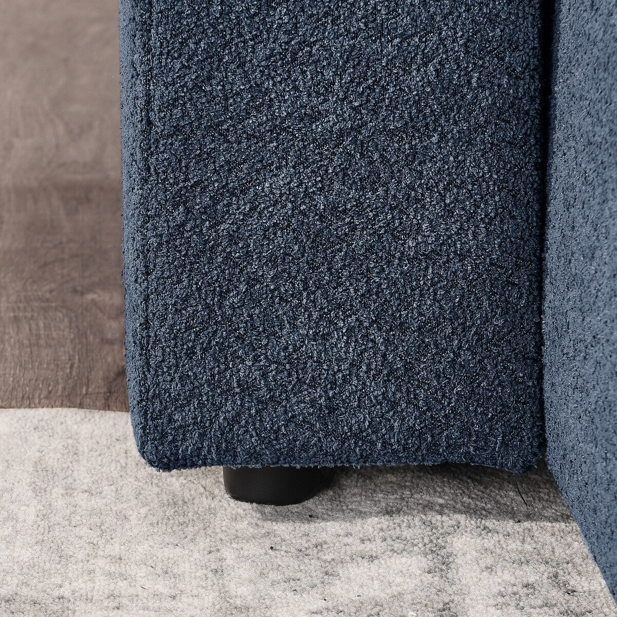 Right Chaise for Modluar Sofa,Sturdy solid wood frame, loop yarn fabric