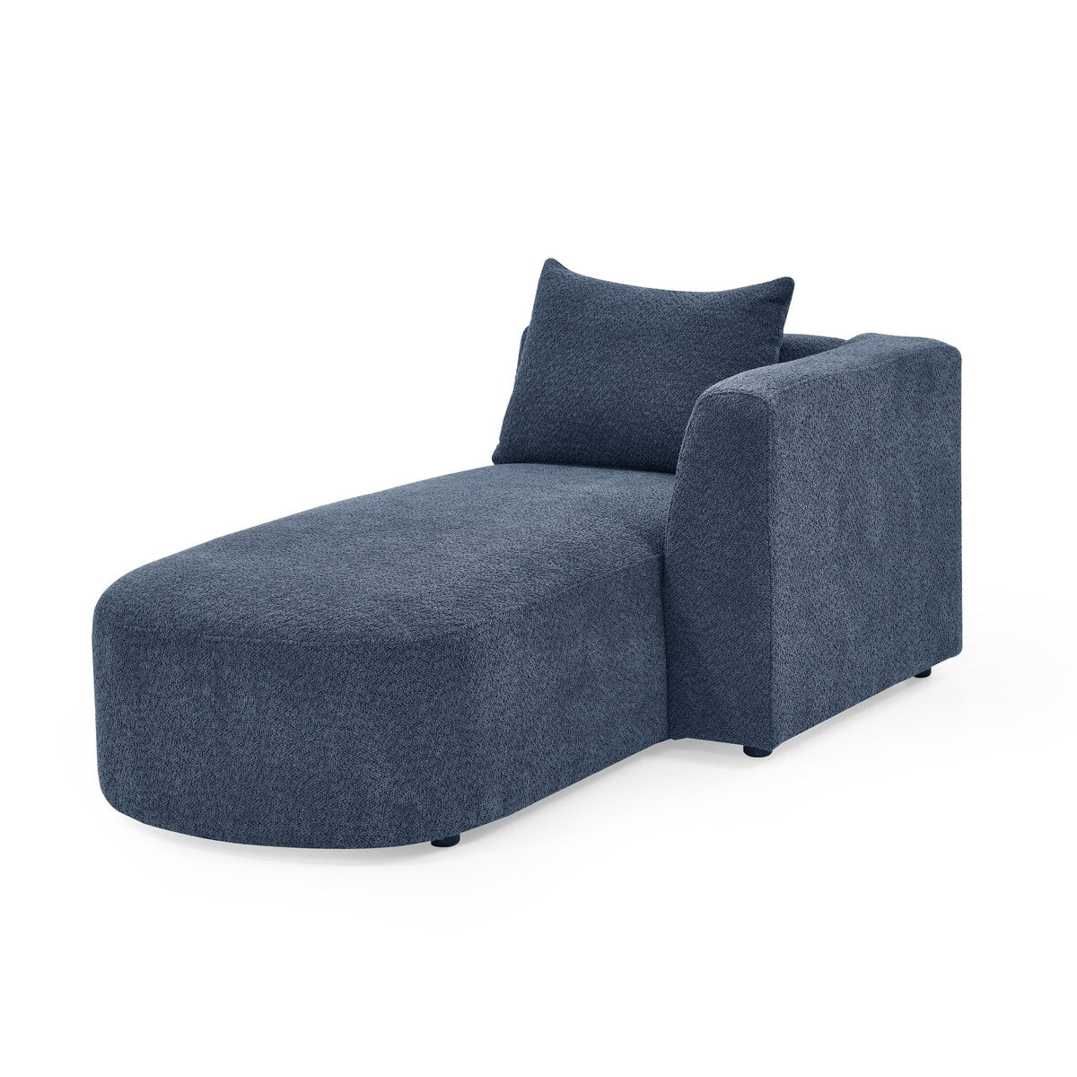 Right Chaise for Modluar Sofa,Sturdy solid wood frame, loop yarn fabri