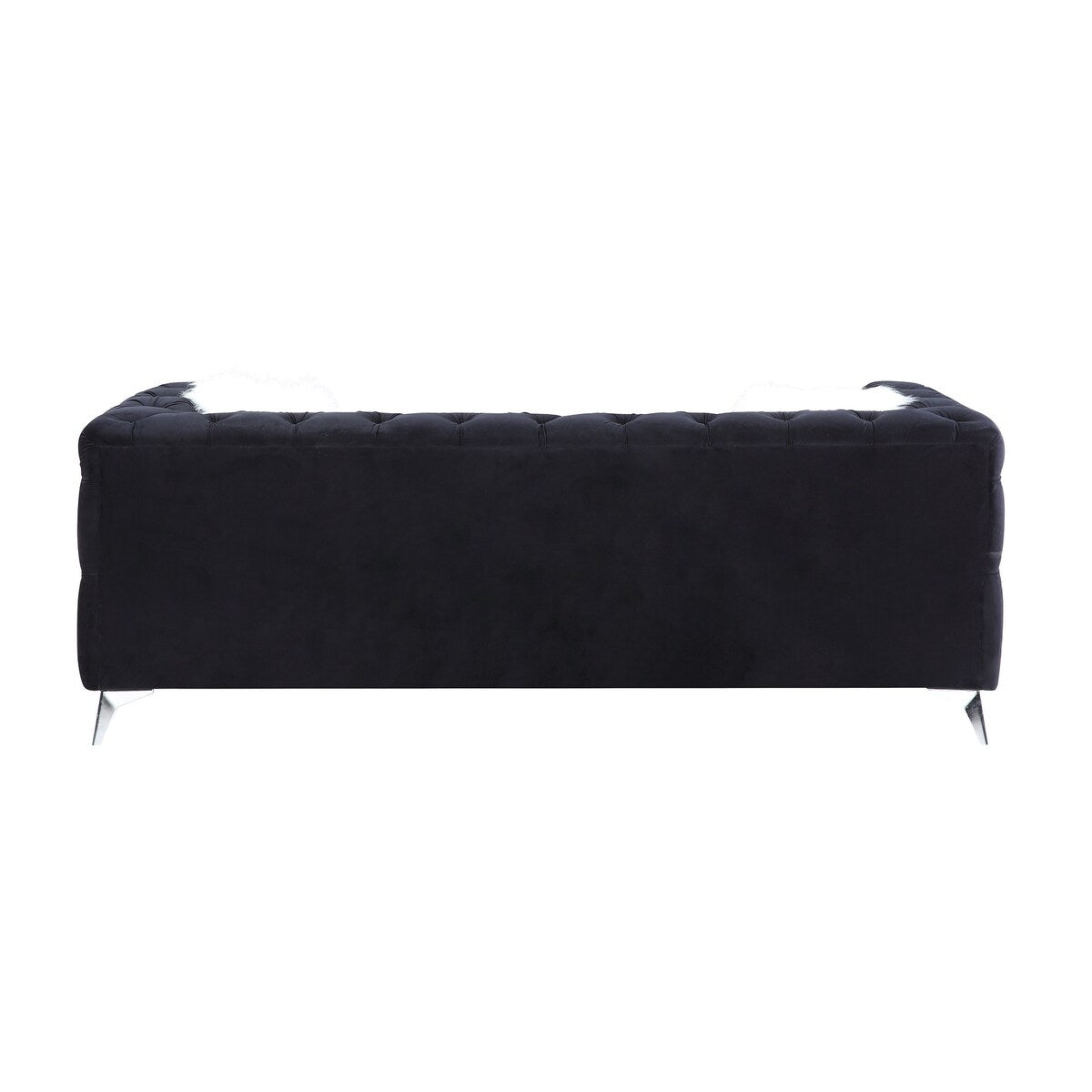 Rikard Black Button-Tufted Sofa