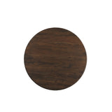 Riley 48" Round Solid Wood Pedestal Dining Table - Brown