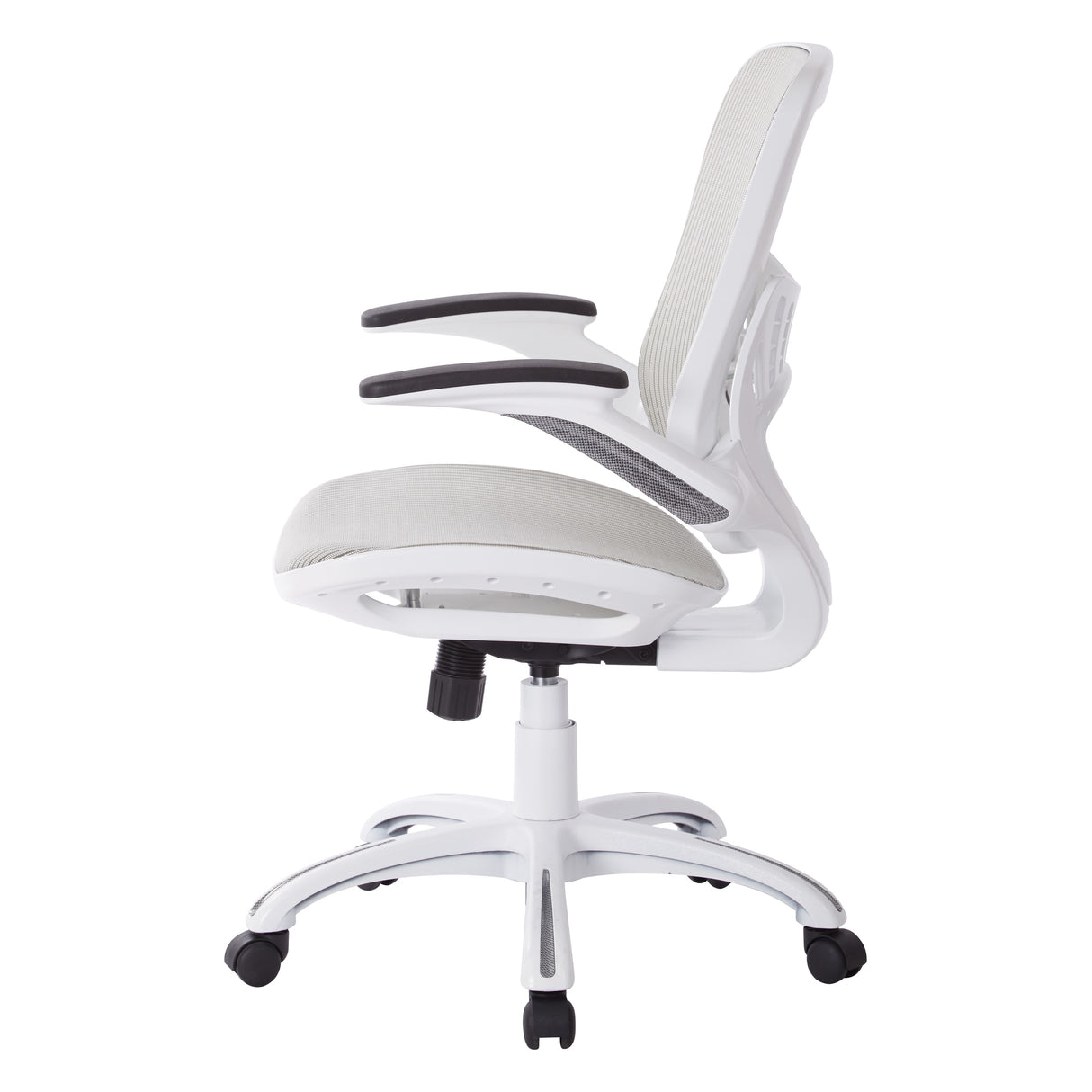 Riley Office Chair with White Mesh Seat and Back